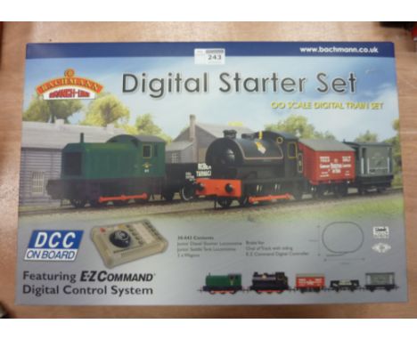Model Railways -Bachmann Digital Starter Set (boxed)  (This item is PAT tested - 5 day warranty from date of sale)
 Condition