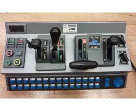 Model Railways - Rail Driver electronic desktop cab controller  (This item is PAT tested - 5 day warranty from date of sale)
