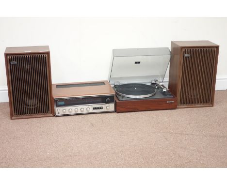 Retro Kenwood KR-3200 AM-FM stereo receiver, 2022A record player and KL-2090 speakers Condition Report Click here for further