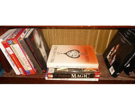 Collection of books on magic 