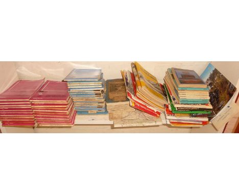 Large quantity of Ordnance Survey maps, inc. 1930's 5th Edition, 1970's Landrangers and other road and street maps