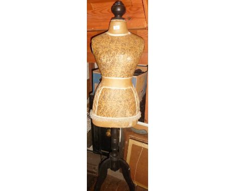 Vintage style mannequin on stand