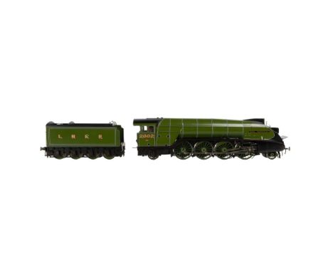 L. H. Loveless &amp; Co Model Train O Scale Locomotive with Tender  Class A4 4-6-2 LNER Earl Marischal steam locomotive #2002