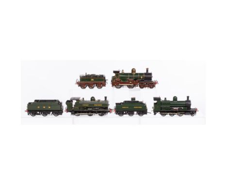 UK GRW Model Train O Scale Steam Locomotive Assortment  (3) items including a Great Western Railway (GWR) 4300 Class 2-6-0 mo