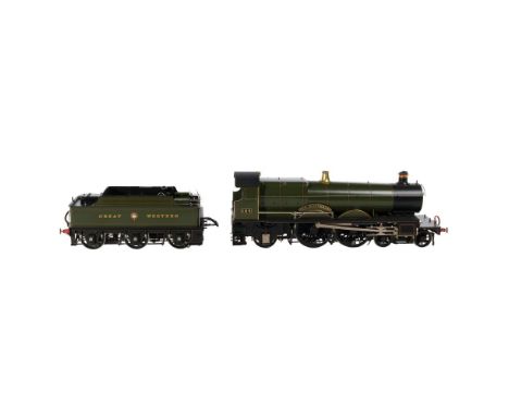 Masterpiece Model Train O Scale Locomotive with Tender  Hand built, hand painted Saint class 4-4-2 Atlantic Guy Mannering loc