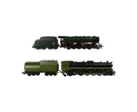 MTH Model Train O Scale Locomotive with Tender Assortment  (2) items including a #20-3057 Canadian National Railways Mountain