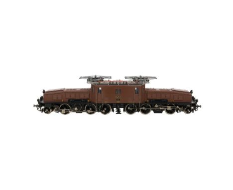 Fulgurex Model Train O Scale Locomotive  Swiss Federal Railways, class Ce 6/8 II Crocodile electric locomotive #14253  Proper