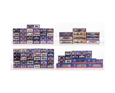 Bachmann Model Train OO Scale Assortment  (83) items including a #31-320DC Class J11 BR steam locomotive with tender, a #31-7