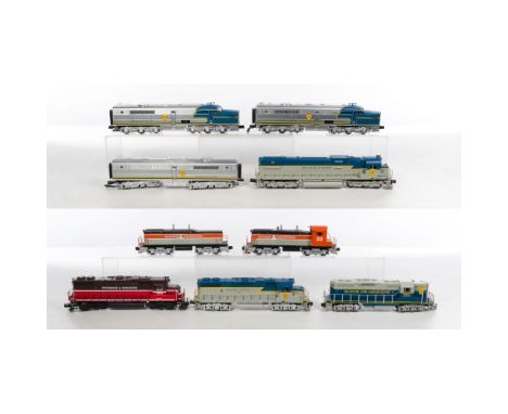 MTH Model Train O Scale Locomotive Assortment  (7) items including a #16 with tender, a #18, a #33 with tender, a #570, a #61