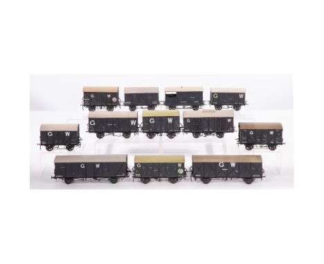 WEP Model Train O Scale Car Assortment  (12) items including GWR wagons  Property from: The Estate of Thomas ('Tom') Jones, W