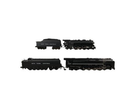 MTH Model Train O Scale New York Central Locomotive with Tender Sets  (2) items including a 4-8-4 Niagara steam locomotive #6