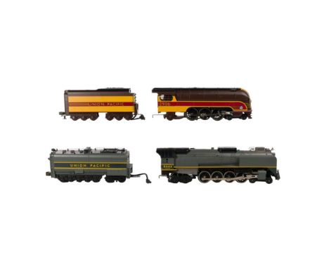 MTH Model Train O Scale Union Pacific Locomotive with Tender Assortment  (2) items including a #30-1442-1 Union Pacific 4-6-2