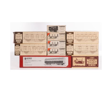 Slater's Model Train O Scale Kit Assortment  (10) items including reference #7L017, #7004, #7005, #7006, #7007, #7008, (3) #7