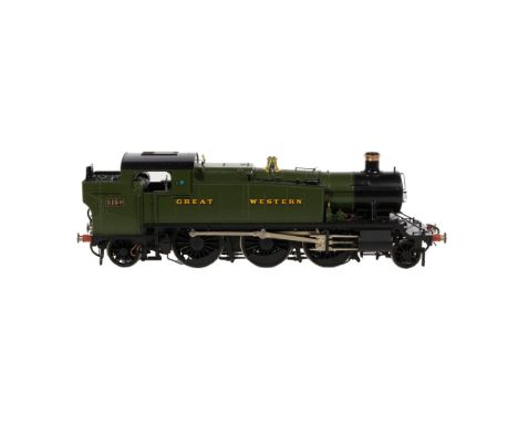 Lee Marsh Models Model Train O Scale Locomotive  Kit built, hand painted, Great Western Railroad, class 5101 61xx Prairie loc