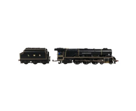 MTH Model Train O Scale Locomotive with Tender  Duchess of Montrose 4-6-2 locomotive #6232 with tender  Property from: The Es