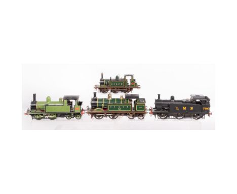 Model Train O Scale Locomotive Assortment  (4) items including (2) SE&amp;CR locomotives D class 4-4-0 #269 and C Class 0-6-0