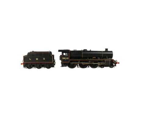 Lawrence Scale Models Model Train O Scale Locomotive with Tender  Kit made, hand painted Jubilee class LMS 4-6-0 Jamaica stea