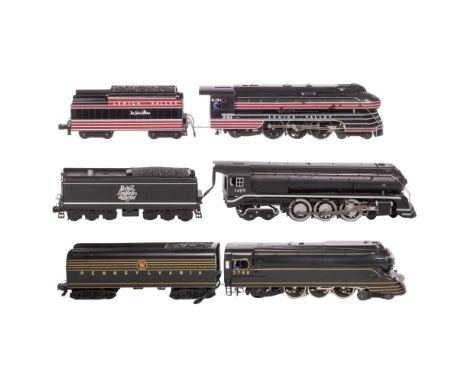 Weaver Model Train O Scale Locomotive with Tender Assortment  (3) items including a #1409 New Haven and Hartford with tender,