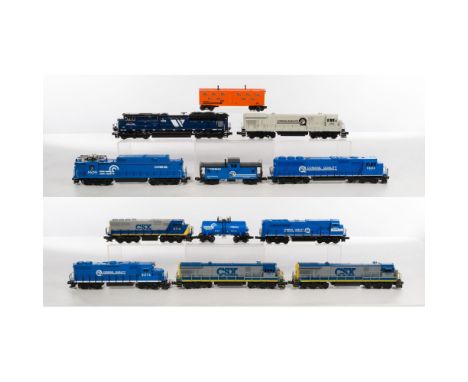 MTH Model Train O Scale Assortment  (12) items including (2) #7071, a #4128, a #4308, a #4608, a #5502, a #6556, an #8076, an