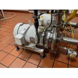 Waukesha Cherry Burrell Centrifugal Pump, 7.5 HP, Model 2085, S/N: 1000003442245 | Rig Fee: $150