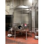 Cherry Burrell 5,000 Gallon Stainless Steel Double Wall Insulated Tank with Vertica | Rig Fee: $3500
