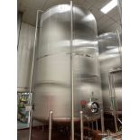 Cherry Burrell 15,000 Gallon Stainless Steel Horizontal Agitated Tank, Dish Bottom, | Rig Fee: $6000