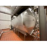 Creamery Package 5,300 Gallon Stainless Steel Horizontal Tank, Vertical Agitation, | Rig Fee: $3500