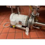 Waukesha Cherry Burrell Centrifugal Pump, 7.5 HP, Model 2085, S/N: 324831-03 | Rig Fee: $150