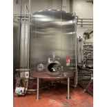 Cherry Burrell 5,000 Gallon Double Wall Insulated Tank with Vertical Agitation, Dis | Rig Fee: $3500