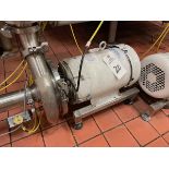 Waukesha Cherry Burrell Centrifugal Pump, 7.5 HP, Model 2085, S/N: 324828-03 | Rig Fee: $150