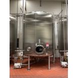Cherry Burrell 5,000 Gallon Stainless Steel Double Wall Insulated Tank with Vertica | Rig Fee: $3500