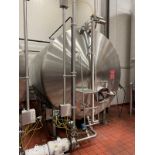 Creamery Package 5,300 Gallon Stainless Steel Horizontal Tank, Vertical Agitation, | Rig Fee: $2000