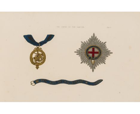 NO RESERVE Medals &amp; decorations.- Wellington (Arthur Wellesley, 1st Duke of).-  A Series of Drawings of the Orders of Kni