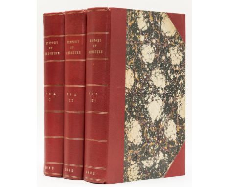 NO RESERVE Cheshire.- Ormerod (George) The History of the County Palatine and City of Chester, 3 vol., second edition, large 