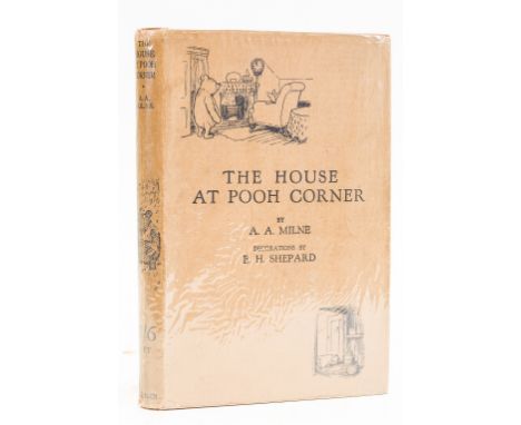 Milne (A. A.) The House at Pooh Corner, first edition, illustrations and pictorial endpapers by E.H. Shepard, original pictor