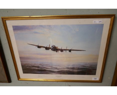 Signed print by Robert Taylor - Limping home