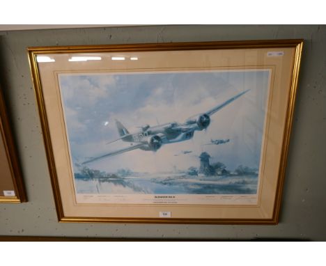Signed L/E print by Frank Wootton - 'A Blenheim will fly again'
