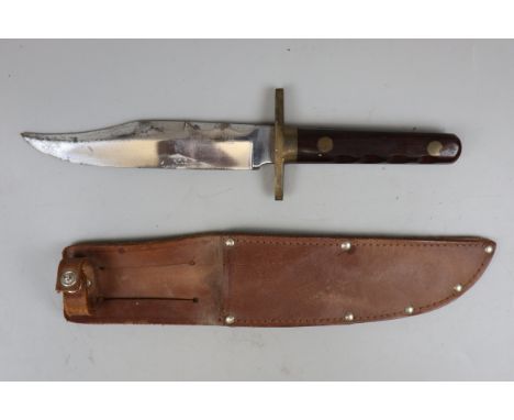 Bowie knife with scabbard 