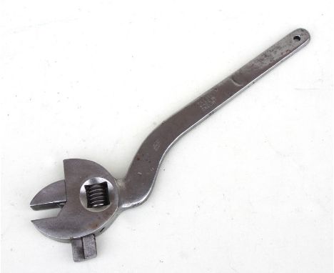 A Preston Improved Strongman large adjustable spanner, 38cms (15ins) long.