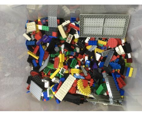 A big box of vintage Lego.
