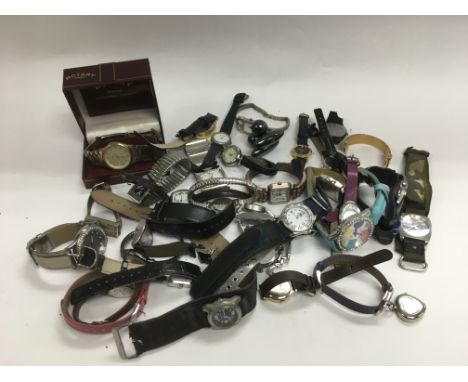 A collection of designer and other watches including Rotary - NO RESERVE