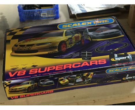 A Scalextric boxed V8 Supercars set - NO RESERVE