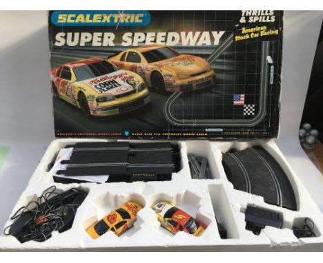 Scalextric, Super Speedway, American stock car racing , boxed