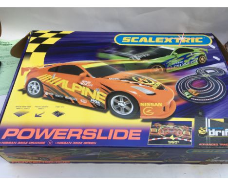 Scalextric, powerslide, boxed