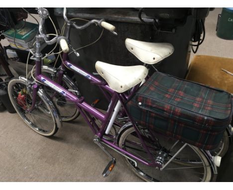 Two vintage Raleigh folding bike in very good original condition.