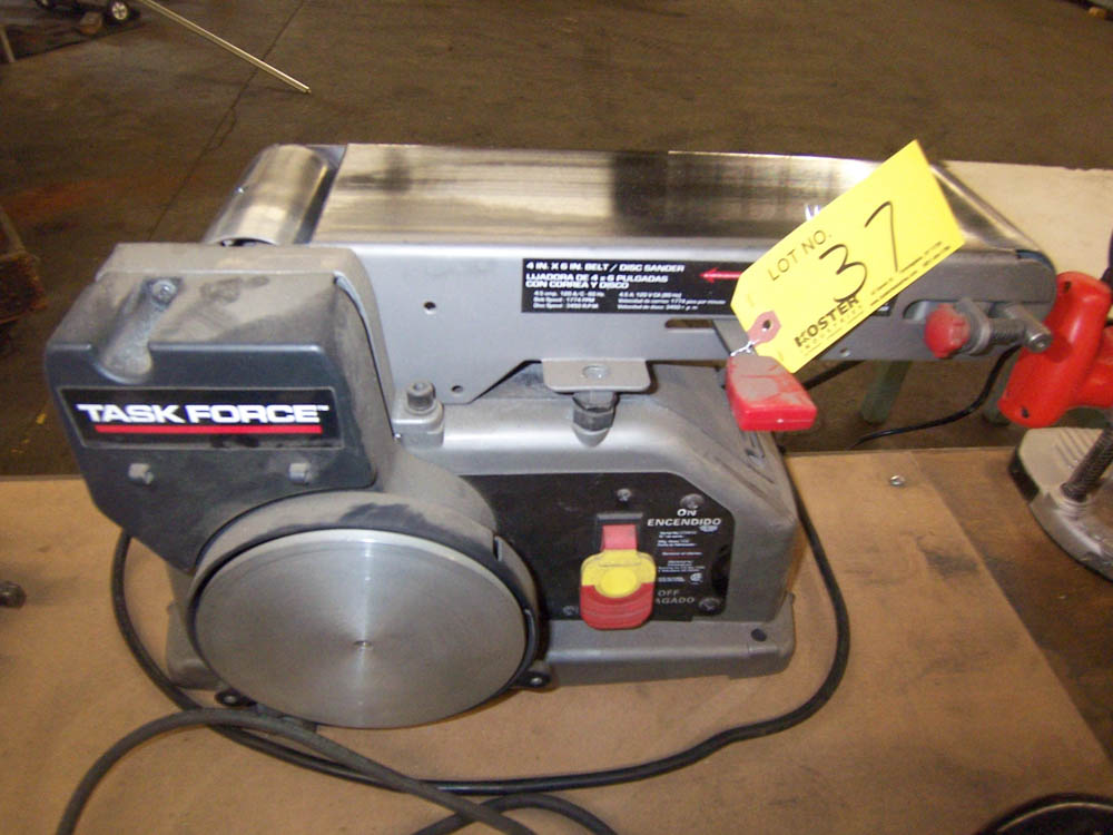 TASK FORCE COMBINATION BELT / DISC SANDER