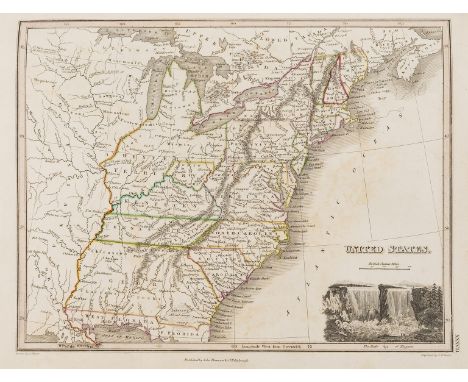 Atlases.- Wyld (James) A General Atlas..., first edition, engraved vignette title, 2 tables of comparative heights of mountai