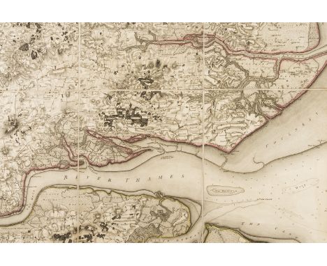 Essex.- Mudge (Lt. Col. William) Part the First of the General Survey of England and Wales, containing the whole of Essex, fo