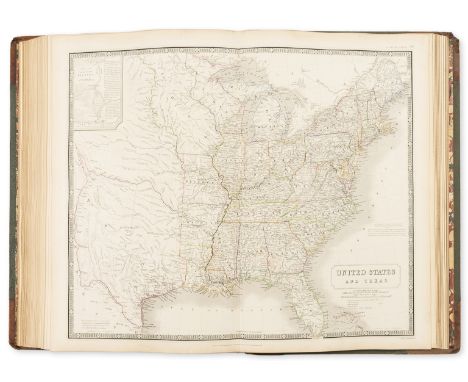 Atlases.- Johnston (Alexander Keith) The National Atlas of Historical, Commercial, and Political Geography, engraved title, 4