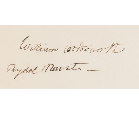 Wordsworth (William).- Norton (Caroline) and Charles McKay. The Drawing Room Scrap-Book, Wordsworth's copy with his ink owner